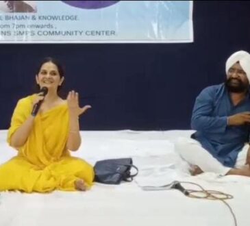 लायंस क्लब ऑफ रानीगंज और आर्ट ऑफ लिविंग ने किया भजन संध्या का आयोजन